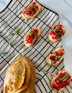 Savory Strawberry Rhubarb Appetizer